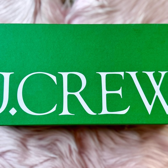 NWT J. CREW Andi Keyhole Ballet Flats in Leather CITY BLUE 6.5 $148 - Picture 5 of 5